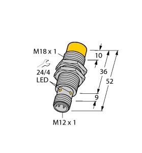 TURCK - Induktiver Sensor, uprox®