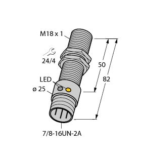 TURCK - Induktiver Sensor, uprox®