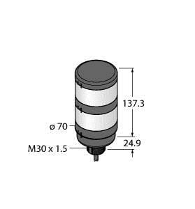 TURCK - LED-Anzeige, Modulare Signalsäule, Vorkonfektioniert