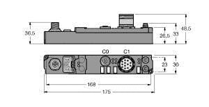 TURCK - piconet® Stand-alone-Modul für CANopen, 1-kanaliges Inkremen