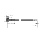 TURCK - Aktuator- und Sensorleitung / PP-EPDM, Anschlussleitung