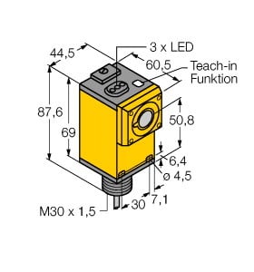 TURCK - Ultraschallsensor, Reflexionstaster