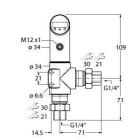 TURCK - Differenzdrucksensor, mit 2 Transistorschaltausgängen pnp/np