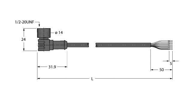 TURCK - Anschlussleitung