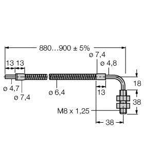 TURCK - Glas-Lichtleiter, Einzelleiter
