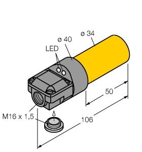 TURCK - Induktiver Sensor, Standard