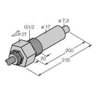 TURCK - Strömungsüberwachung, Eintauchsensor ohne integrierte Auswer