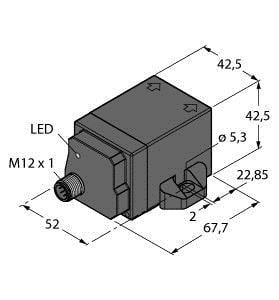 TURCK - Induktiver Sensor, für die Lebensmittelindustrie,
