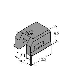 TURCK - Zubehör, Klemmstück, für Schwalbenschwanznutzylinder