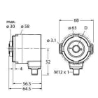 TURCK - Absoluter Drehgeber - Multiturn, Industrial-Line