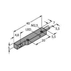 TURCK - Opto-Sensor, Winkellichttaster, Miniatursensor