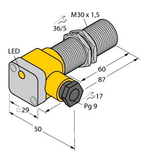 TURCK - Induktiver Sensor, Standard
