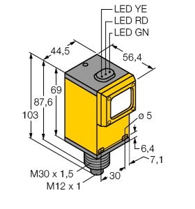 TURCK - Opto-Sensor, Reflexionslichtschranke
