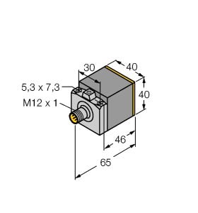 TURCK - Induktiver Sensor, mit Analogausgang, Standard