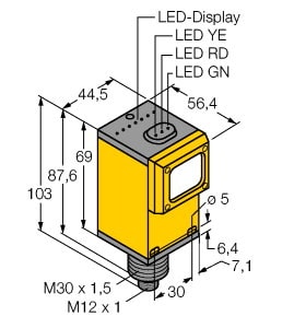 TURCK - Optoelektronischer Sensor, Einweglichtschranke (Sender)
