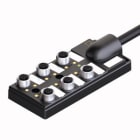 TURCK - Passiver Aktuator-/Sensor-Verteiler M12 x 1, 6-fach, mit fes