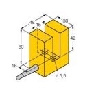TURCK - Induktiver Sensor, schlitzförmig, Standard