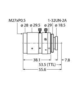 TURCK - Bildverarbeitung, C-Mount Objektiv