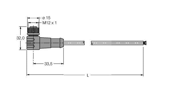 TURCK - BLident-Leitung Standard-Ausführung, Anschlussleitung