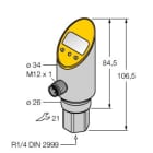 TURCK - Drucksensor, mit Analogausgang und einem Transistorschaltaus