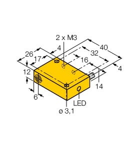 TURCK - Induktiver Sensor, Standard