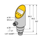TURCK - Drucksensor, mit Analogausgang und einem Transistorschaltaus