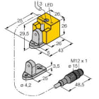 TURCK - Induktiver Sensor, mit erweitertem Temperaturbereich, Standa
