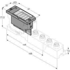 TURCK - BL67 Elektronikmodul, 8 konfigurierbare digitale Kanäle, PNP