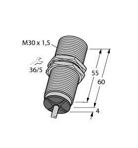 TURCK - Induktiver Sensor, mit Analogausgang, Standard