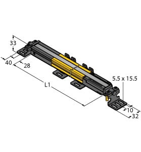 TURCK - Sicherheitstechnik, Empfänger, integrierte Muting-Funktion