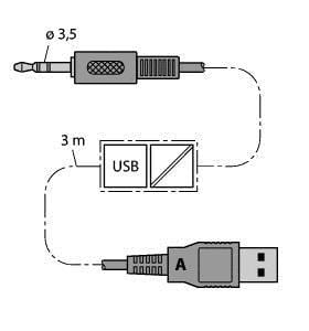 TURCK - Zubehör, FDT/DTM HART-Programmieradapter