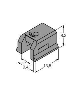 TURCK - Zubehör, Klemmstück, für Schwalbenschwanznutzylinder