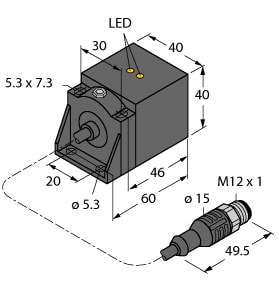 TURCK - Induktiver Sensor, mit WeldGuard™ Beschichtung, Standard