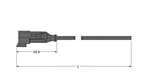 TURCK - Deutsch Ventilsteckverbinder DT04, Anschlussleitung