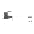 TURCK - Industrielle Sensorleitung, PVC-Kabelmantel