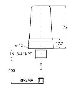 TURCK - Funkübertragungssystem, Zubehör, Antenne