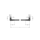 TURCK - Food & Beverage hygienic / PVC, Verbindungsleitung