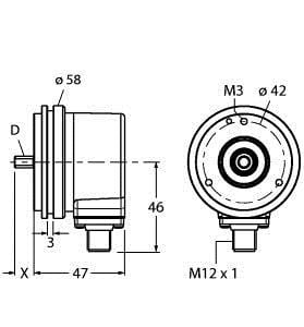 TURCK - Inkrementaler Drehgeber, Industrial-Line