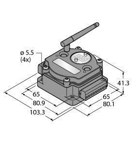 TURCK - Funkübertragungssystem, Punkt-zu-Punkt, Knoten