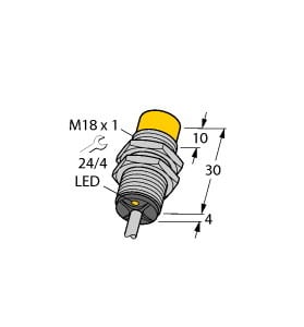 TURCK - Induktiver Sensor, Standard, KEMA 02 ATEX 1090X