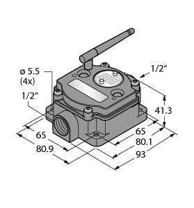 TURCK - Funkübertragungssystem, Punkt-zu-Punkt, Knoten