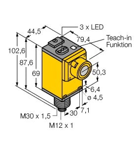 TURCK - Ultraschallsensor, Reflexionstaster