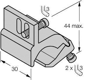 TURCK - Zubehör, Klemmstück, für Profilzylinder