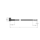 TURCK - Aktuator- und Sensorleitung / PVC, Anschlussleitung