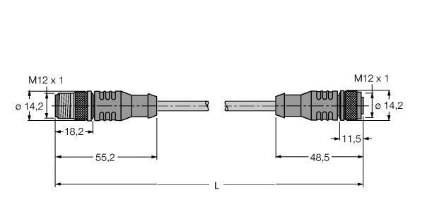 TURCK - PROFIBUS-Leitung, PUR-Kabelmantel