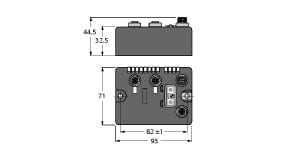 TURCK - BL compact Feldbus Station für DeviceNet™, 2 analoge Ausgäng