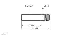 TURCK - Induktiver Sensor, Standard