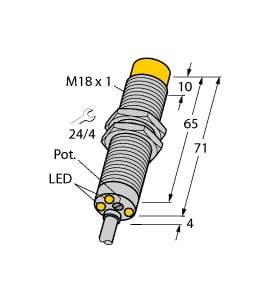 TURCK - Induktiver Sensor, Drehzahlwächter, Standard