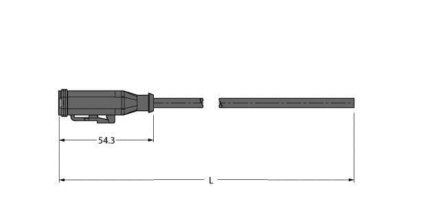 TURCK - Deutsch Ventilsteckverbinder DT06, Anschlussleitung