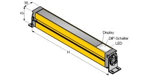 TURCK - Personenschutz Lichtvorhang, Sender